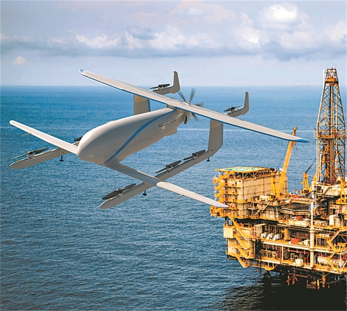 Cargo drone visual